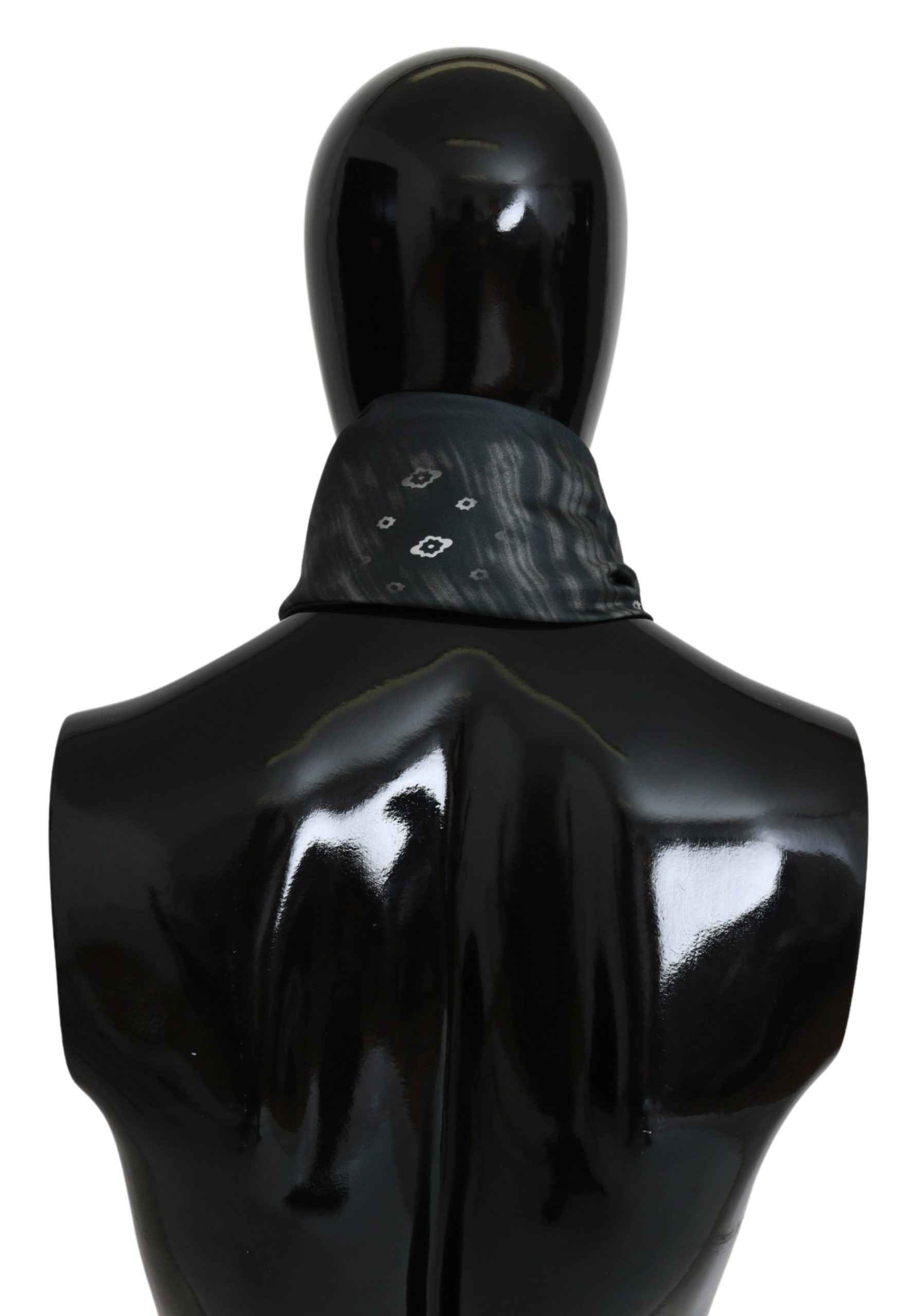 Costume National Blue Foulard Silk Women  Scarf