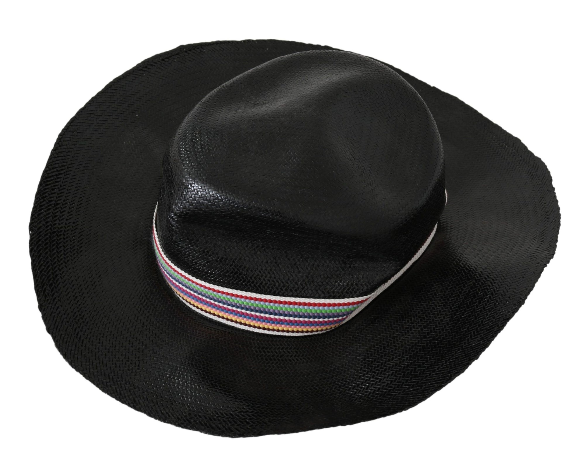 Costume National Black Wide Brim Cowboy Solid Hat - Maison Luxe