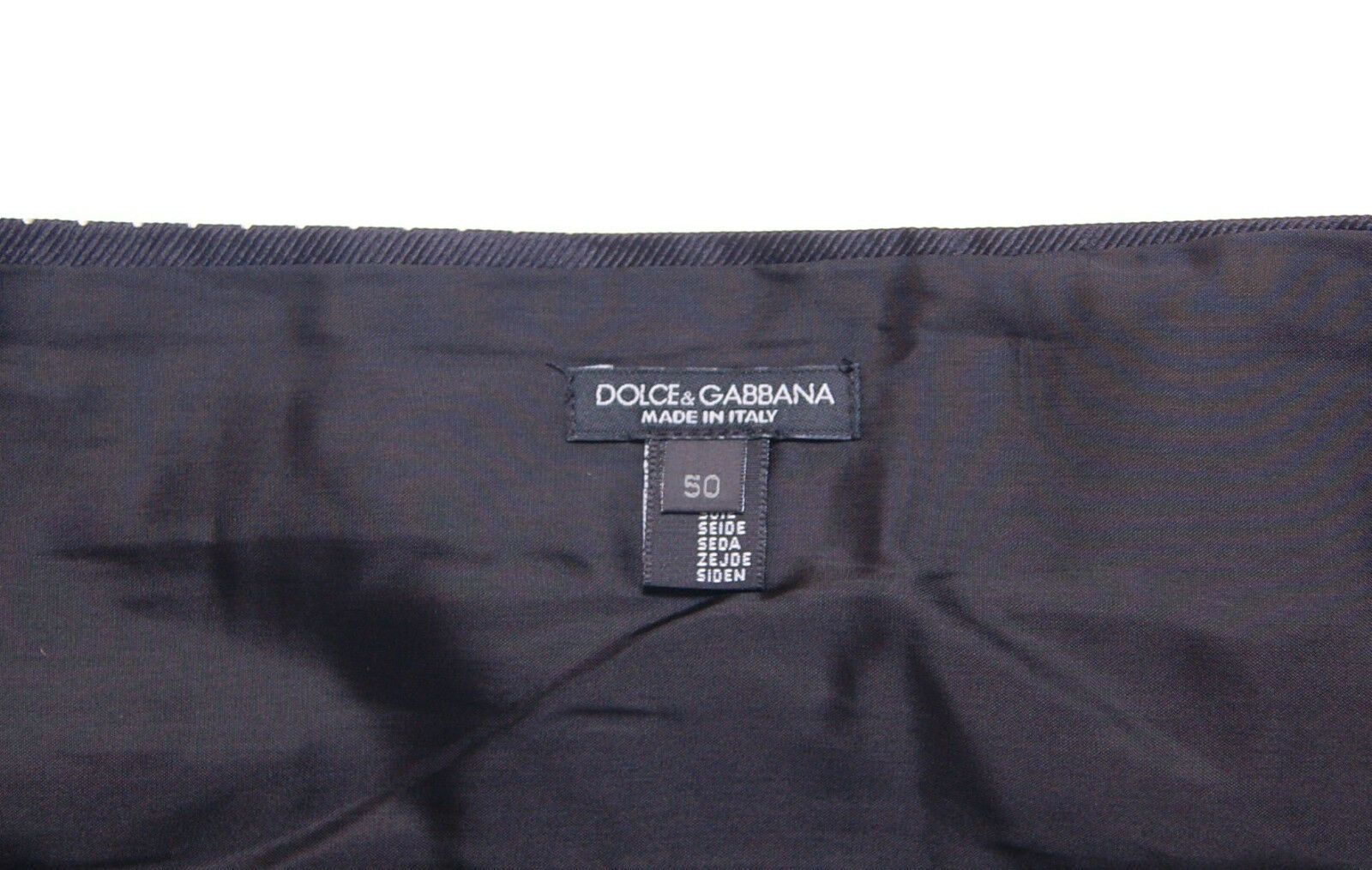 Dolce & Gabbana Black Waist Smoking Tuxedo Cummerbund Belt - Maison Luxe