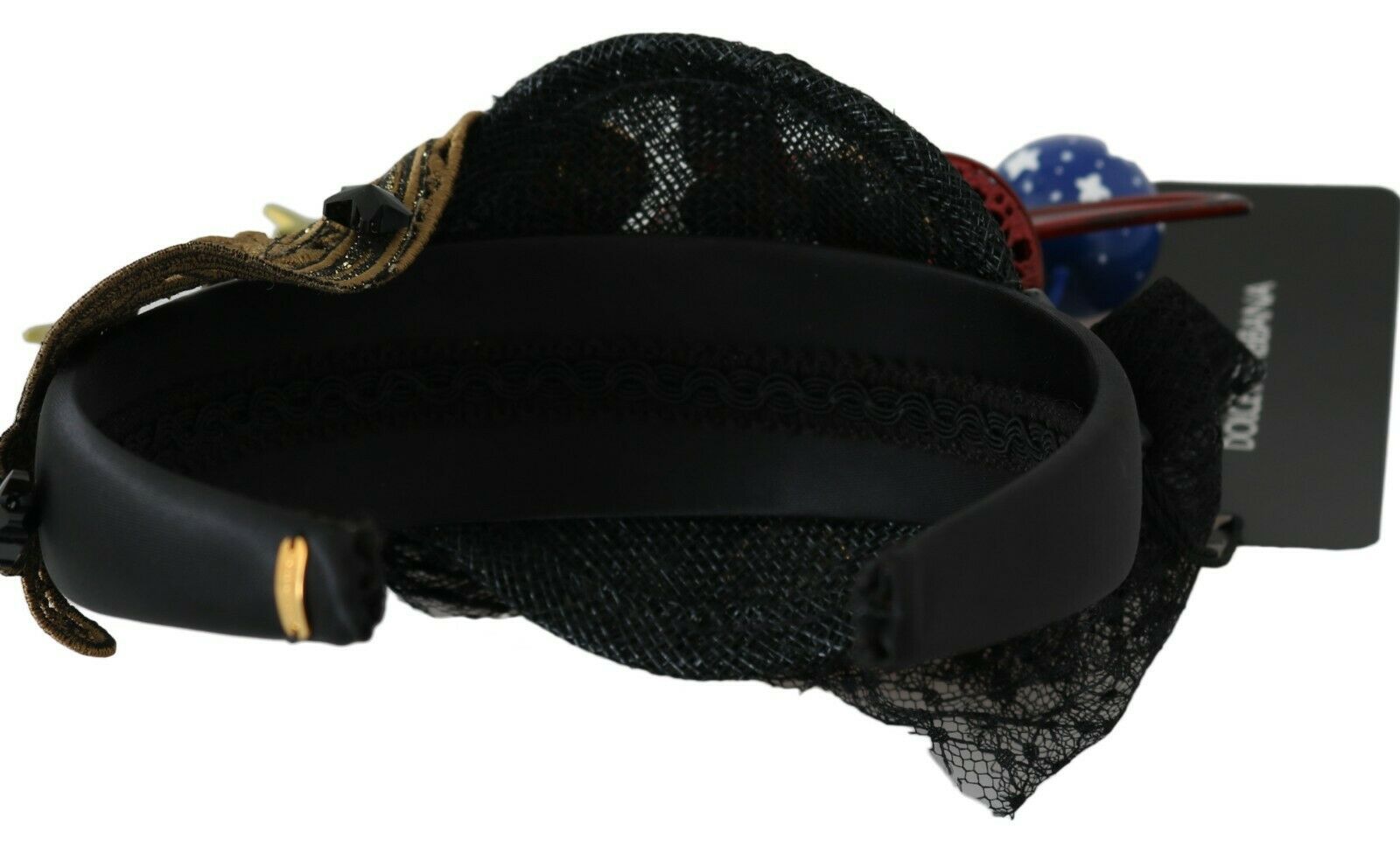 Dolce & Gabbana Rocket Crystal Stars Tiara Diadem Headband - Maison Luxe