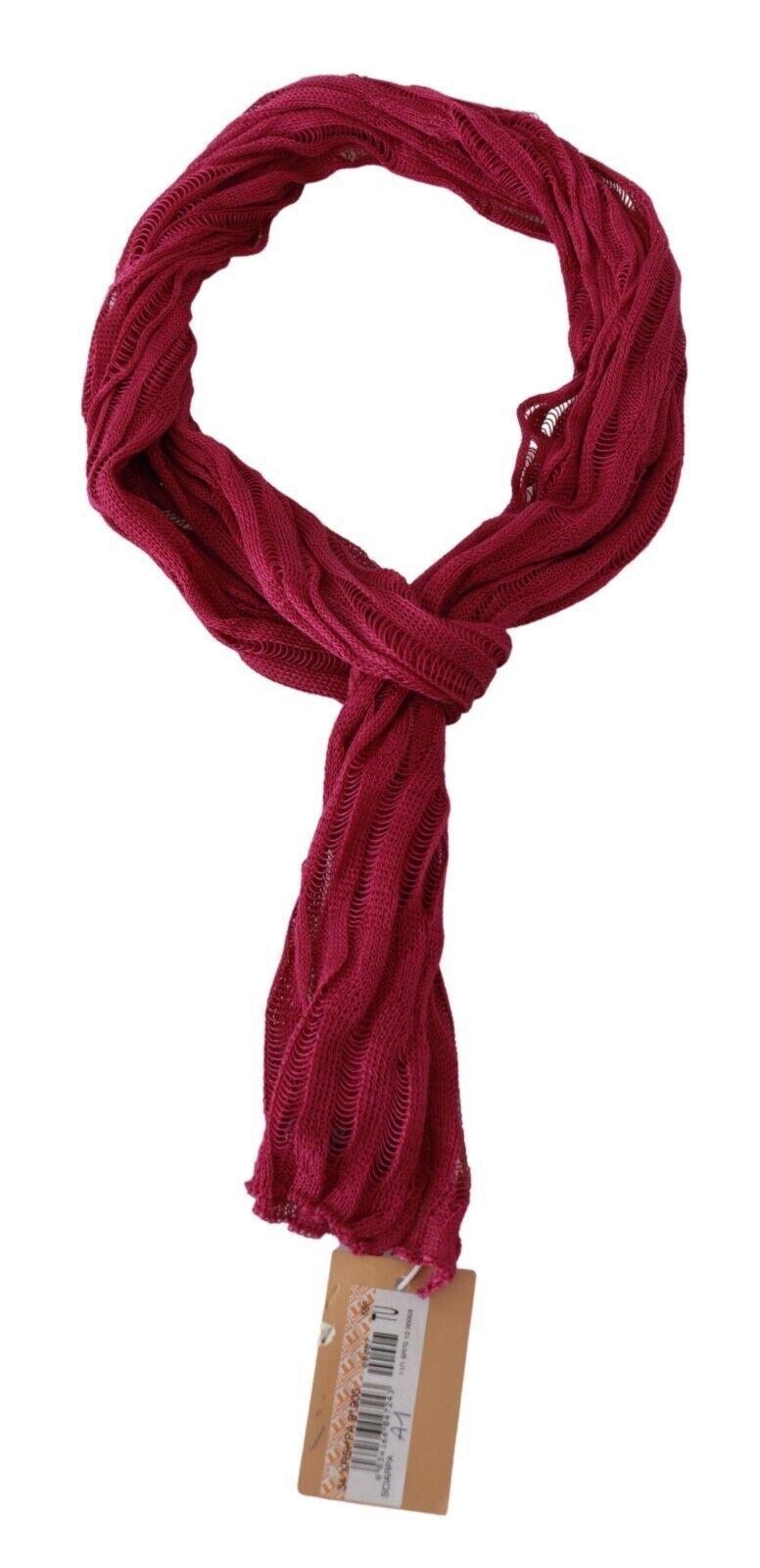 John Galliano Bordeaux Neck Wrap Shawl Foulard Scarf - Maison Luxe