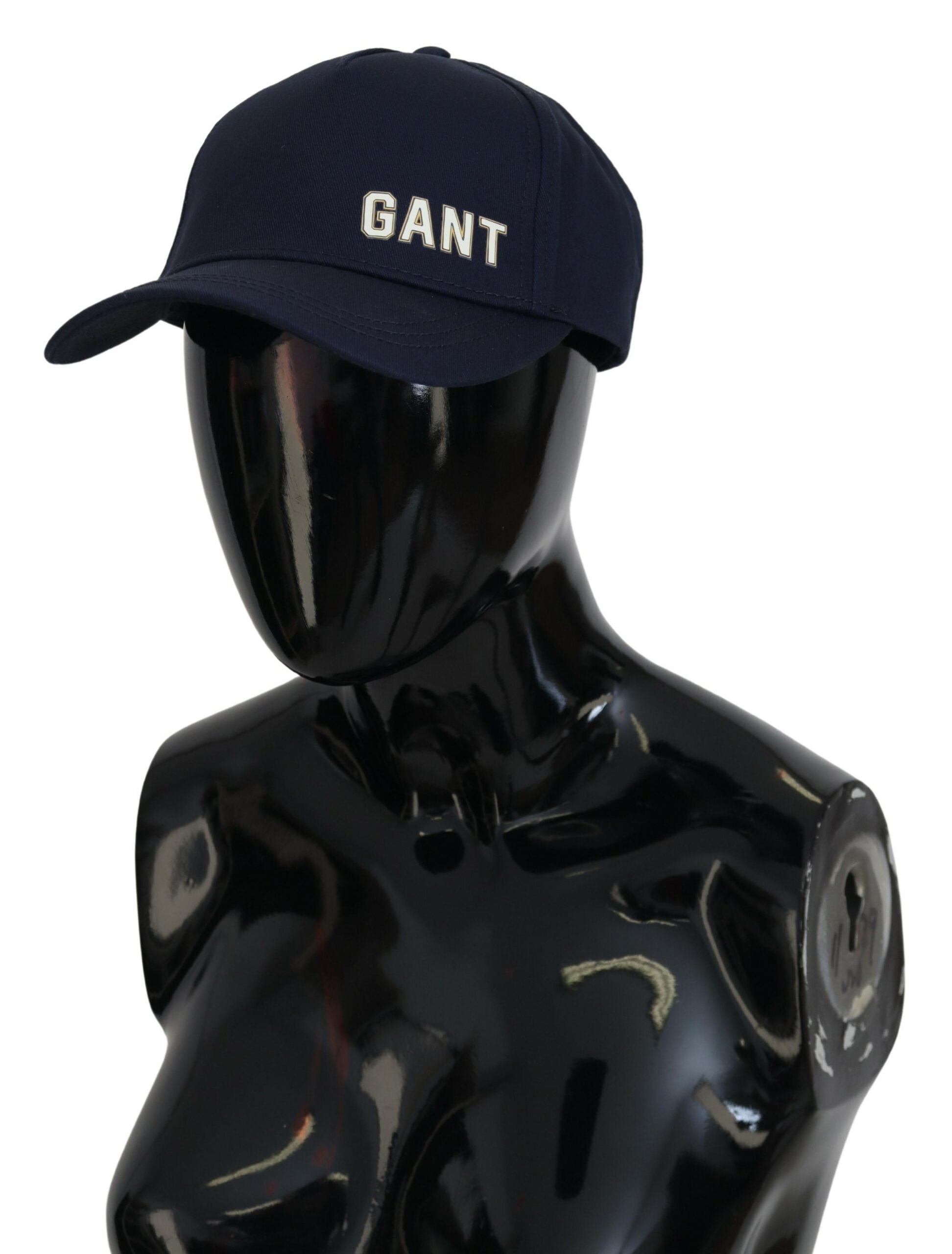 Gant Blue Cotton Logo Print Baseball Cap Casual Hat - Maison Luxe