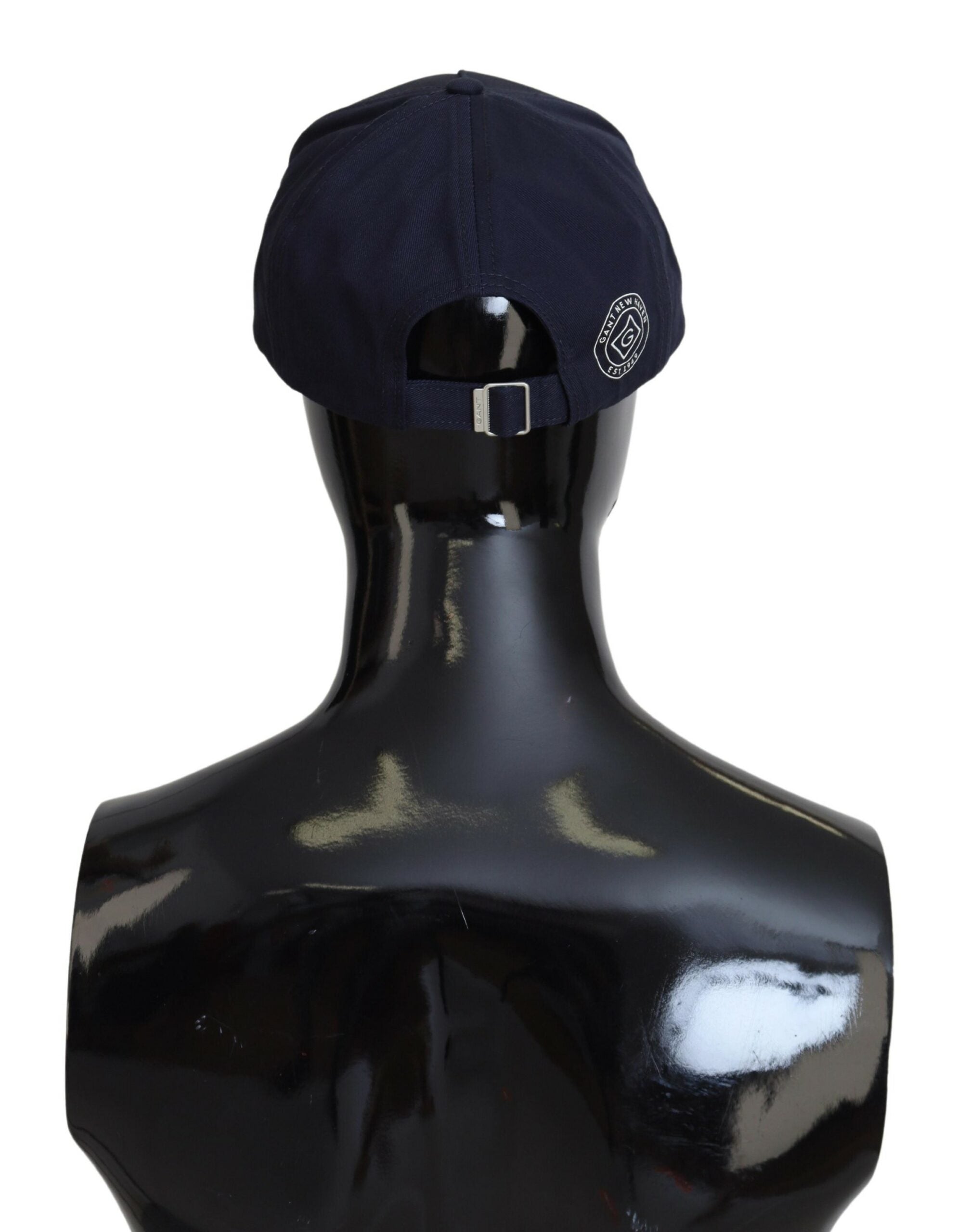 Gant Blue Cotton Logo Print Baseball Cap Casual Hat - Maison Luxe