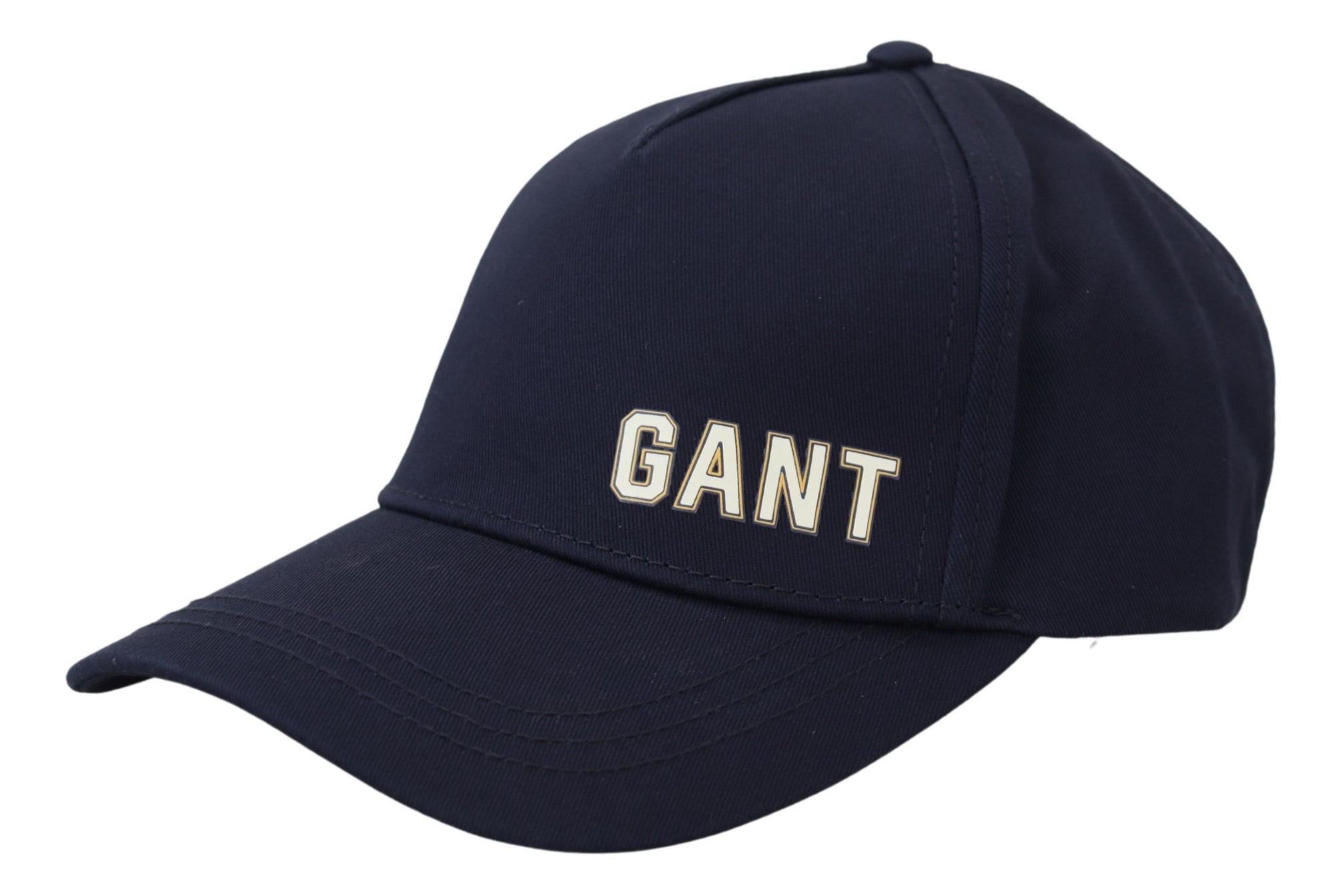 Gant Blue Cotton Logo Print Baseball Cap Casual Hat - Maison Luxe