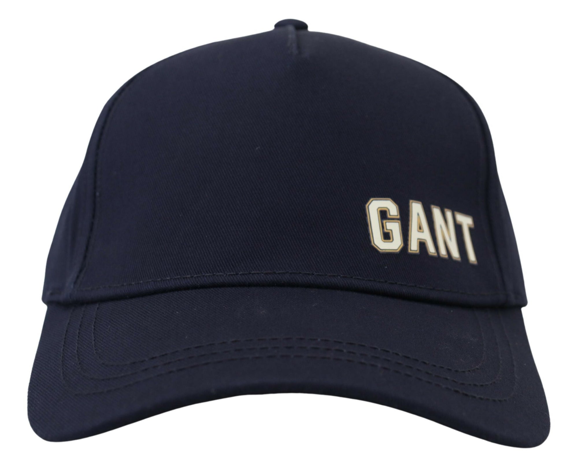 Gant Blue Cotton Logo Print Baseball Cap Casual Hat - Maison Luxe