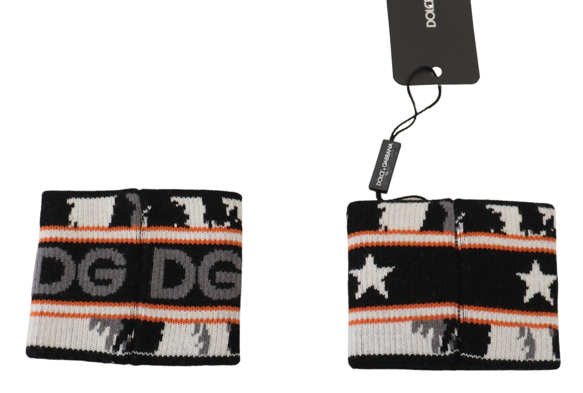 Dolce & Gabbana Orange and gray Two Piece Set DG Royal Wristband - Maison Luxe