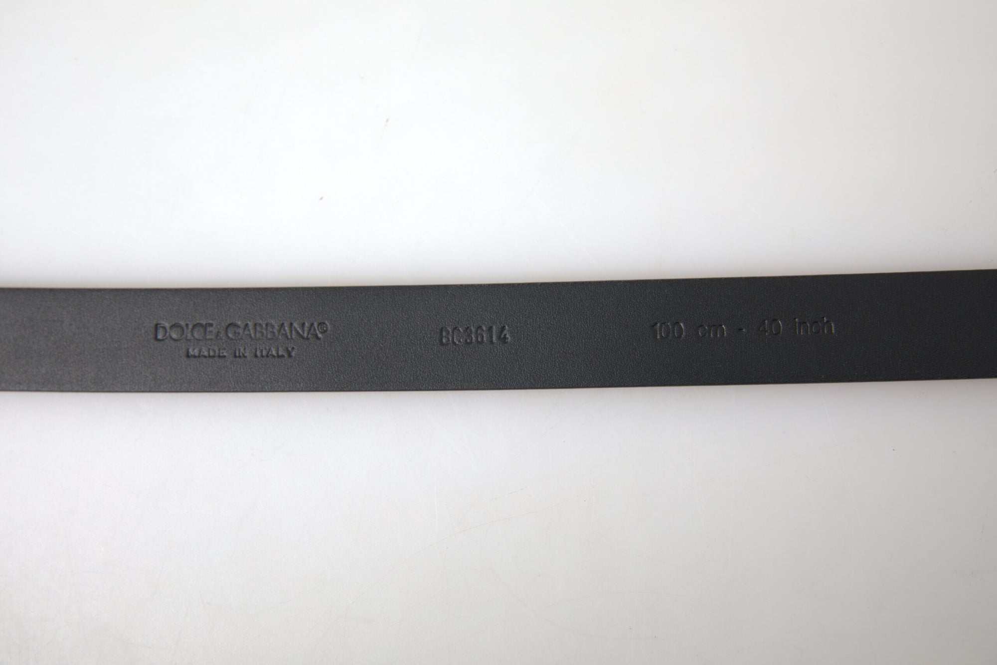 Dolce & Gabbana Bordeaux Leather Silver Metal Buckle Belt - Maison Luxe