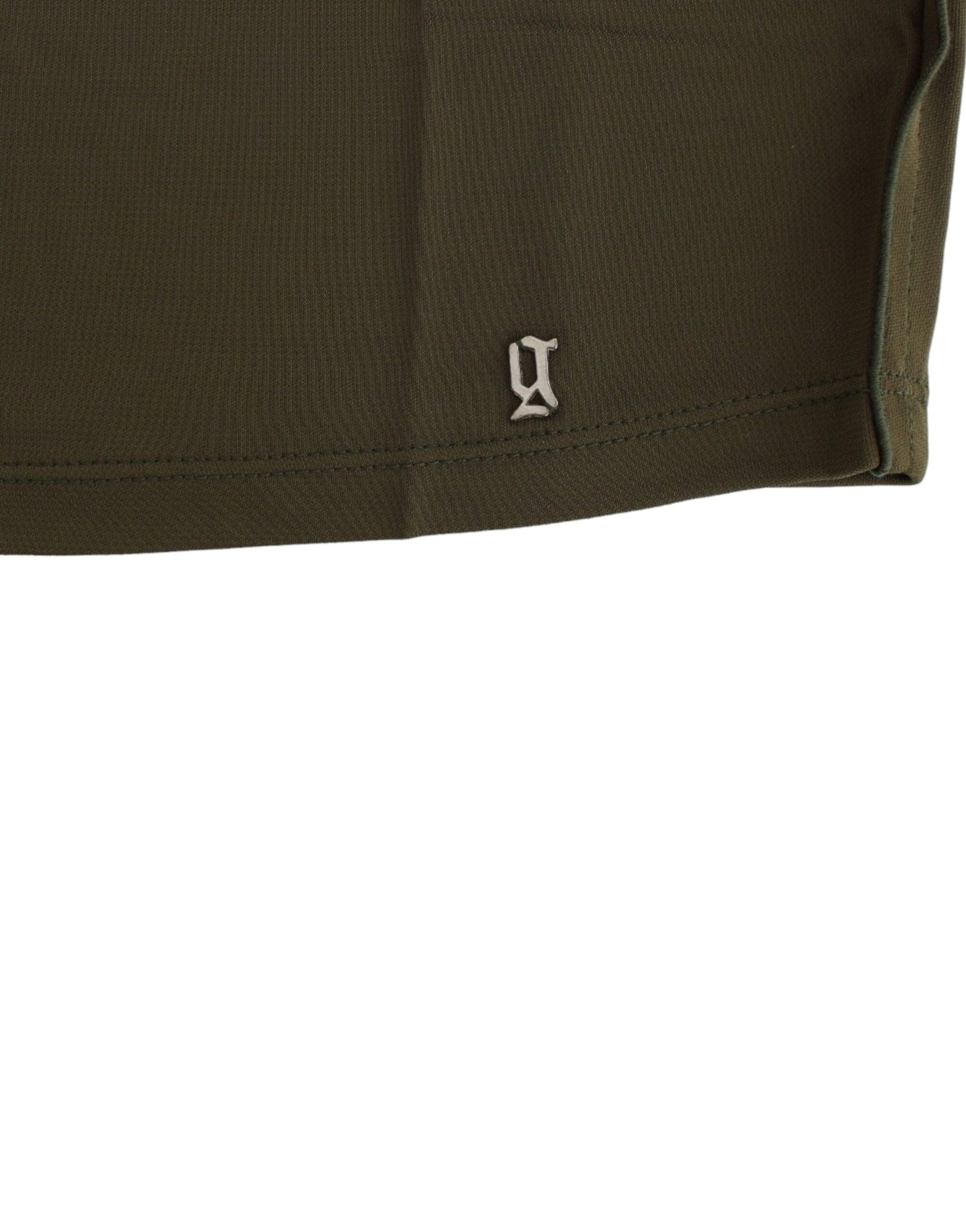 John Galliano Green shortsleeved blouse top