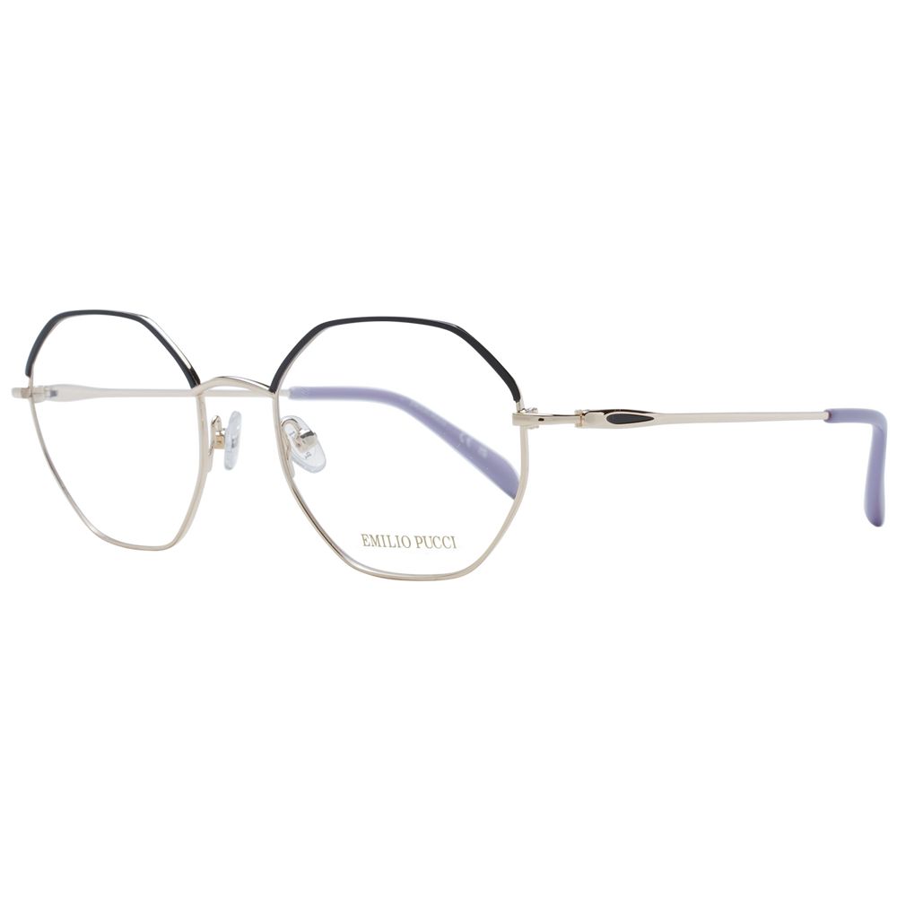Emilio Pucci Black Metal Glasses (Frames)