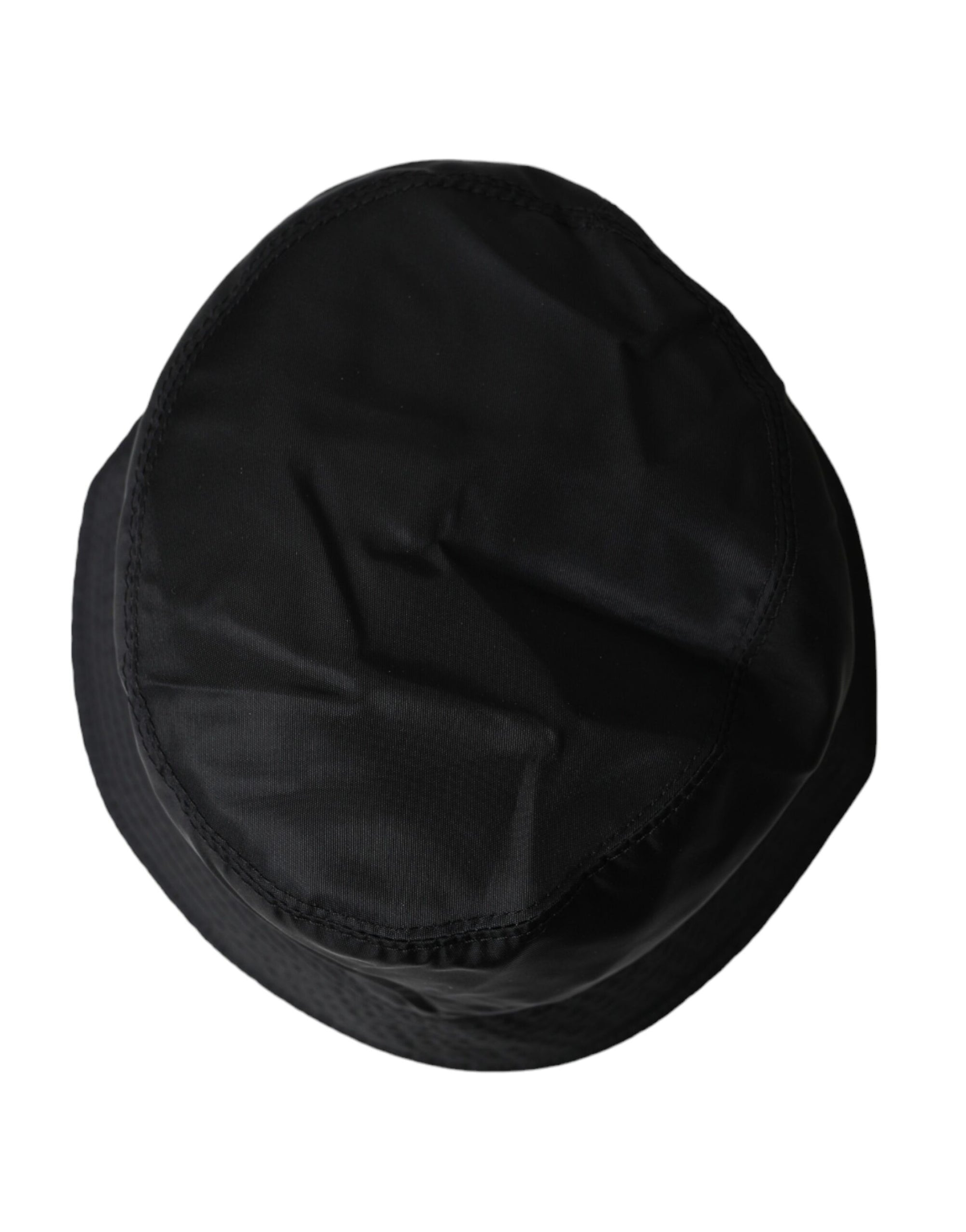 Dolce & Gabbana Black Wide Brim Cap Bucket Hat Men - Maison Luxe