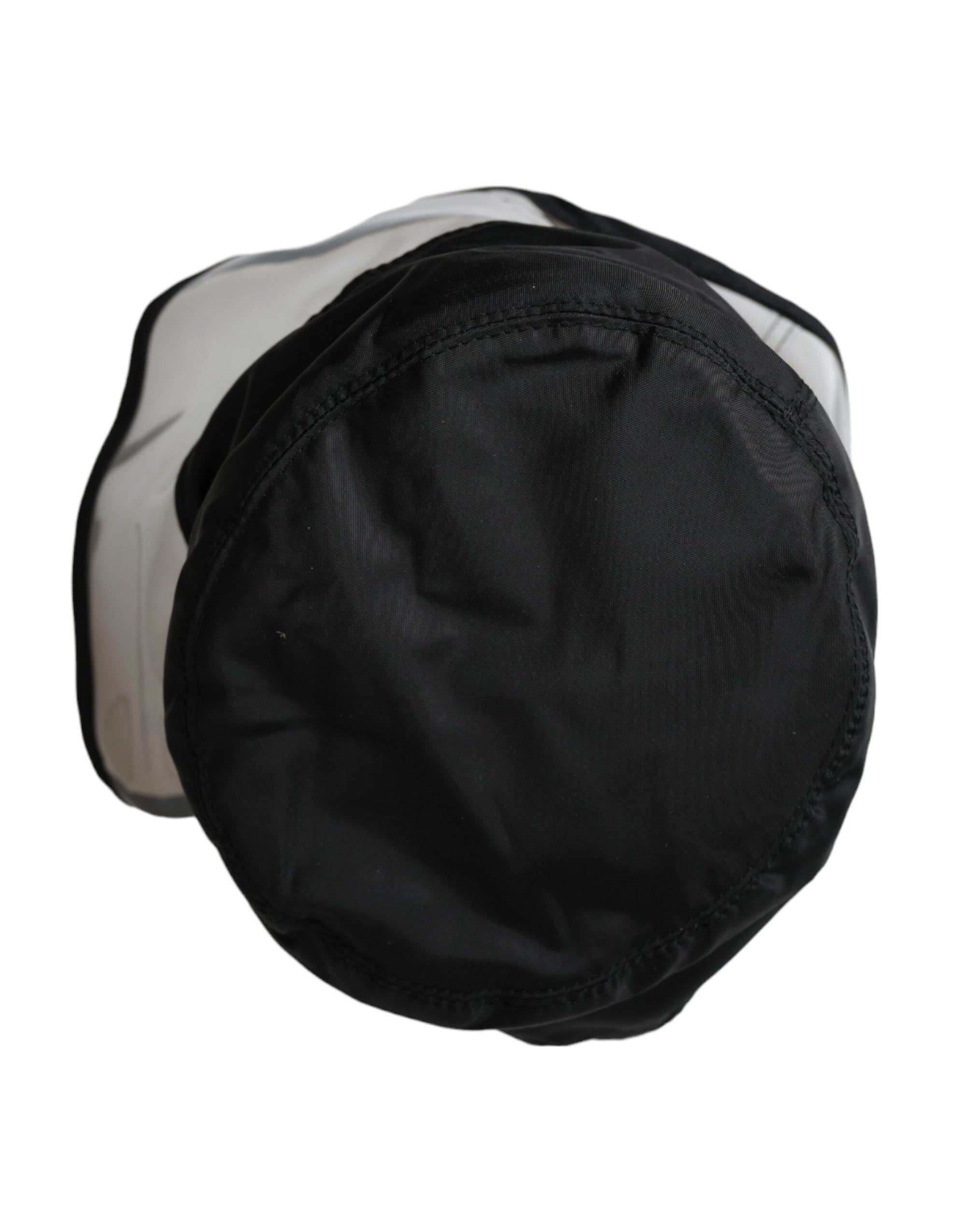 Dolce & Gabbana Black Polyester Plastic Bucket Hat Men - Maison Luxe