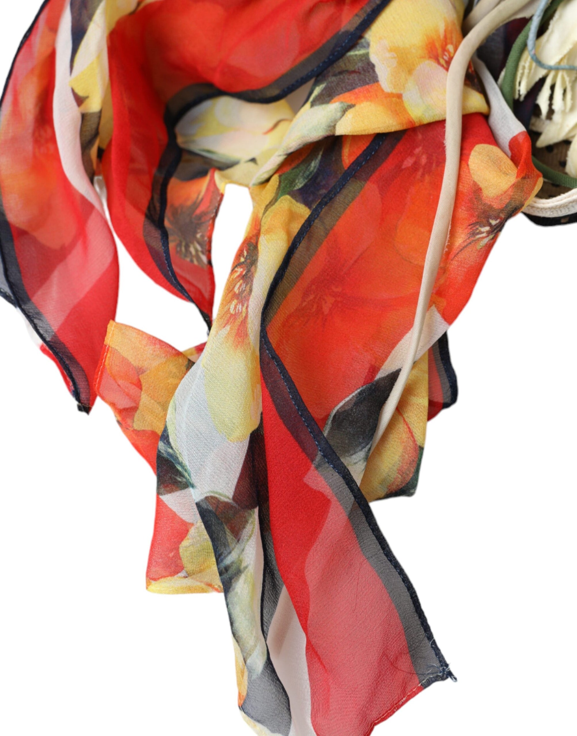 Dolce & Gabbana Multicolor Fantasy Wide Brim Floppy Hat - Maison Luxe