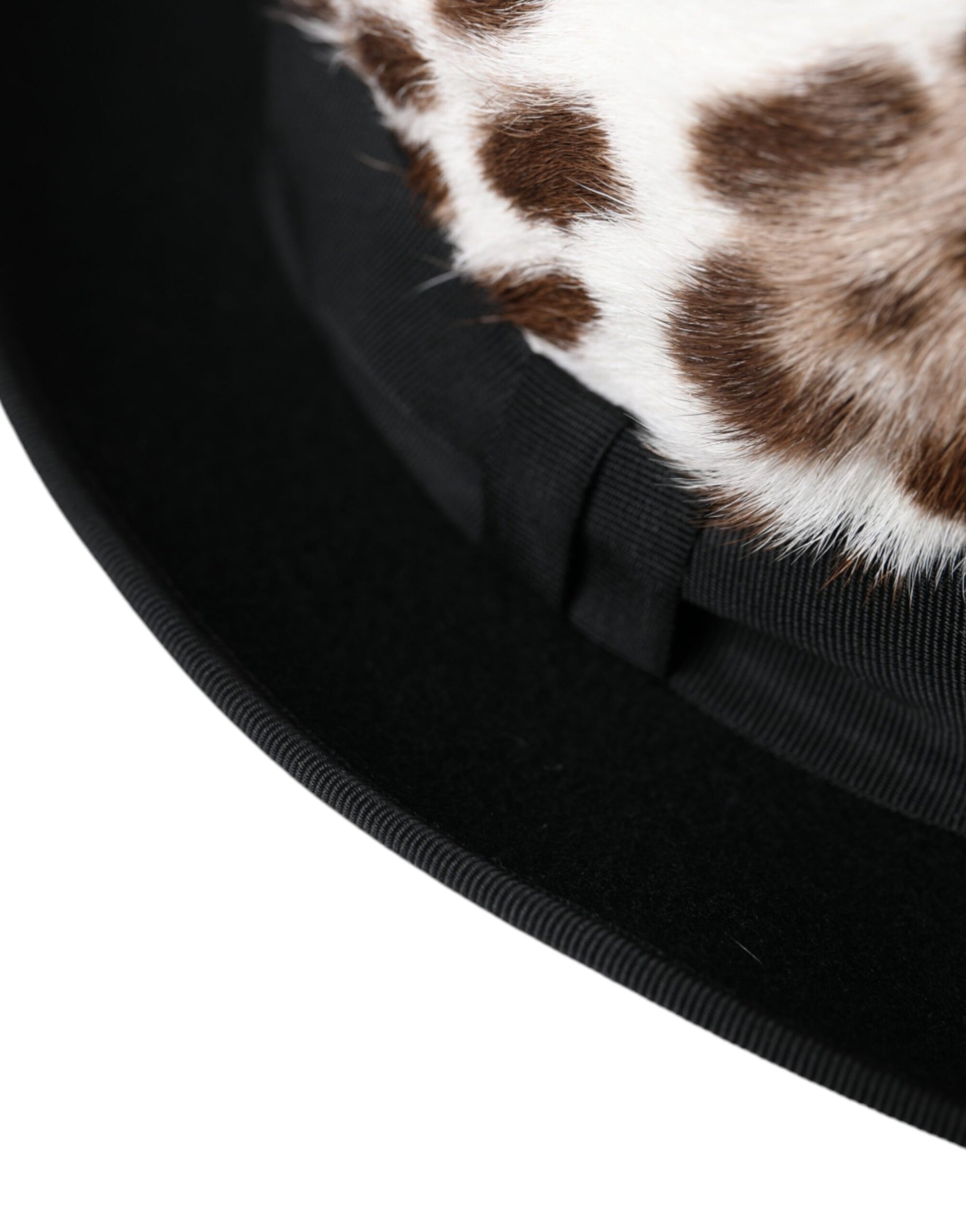 Dolce & Gabbana Multicolor Leopard Women Fedora Hat - Maison Luxe