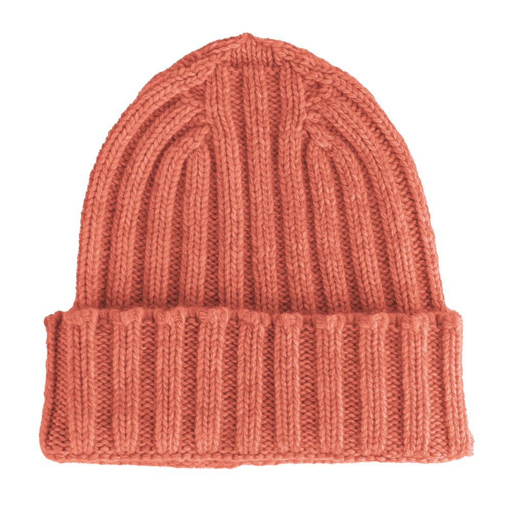 Made in Italy Pink Cashmere Hats & Cap - Maison Luxe