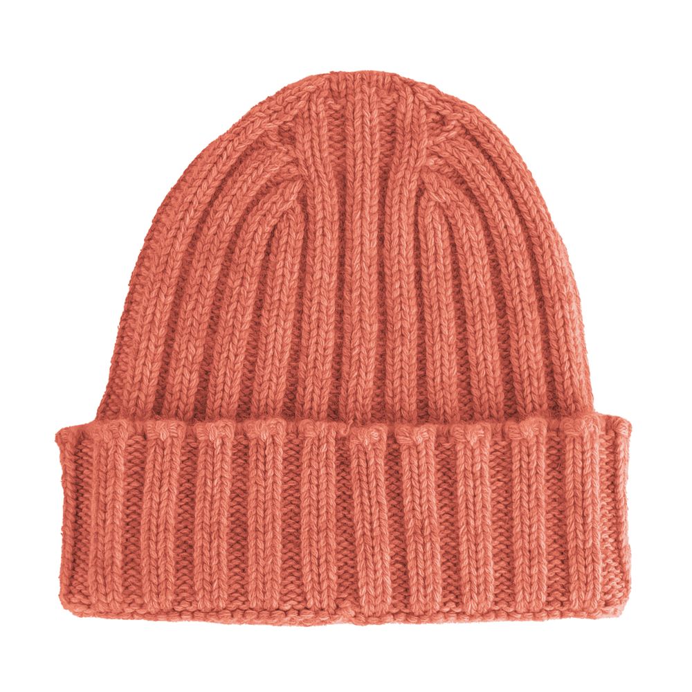 Made in Italy Pink Cashmere Hats & Cap - Maison Luxe