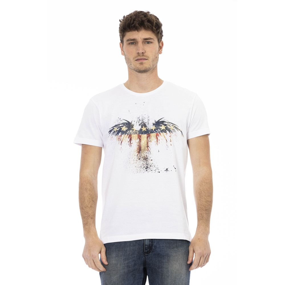 Trussardi Action White Cotton Men's T-Shirt