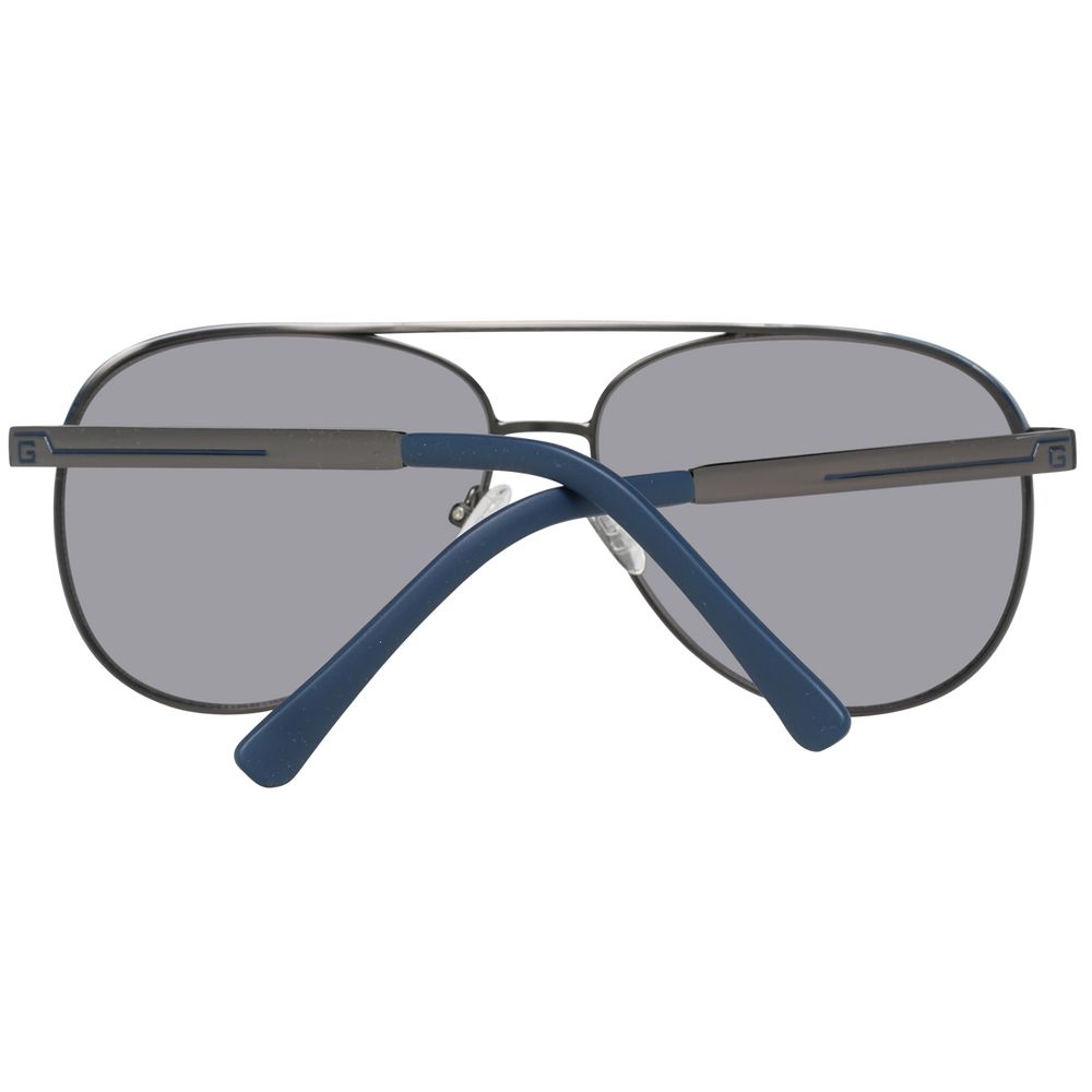 Guess Gray Metal Sunglasses