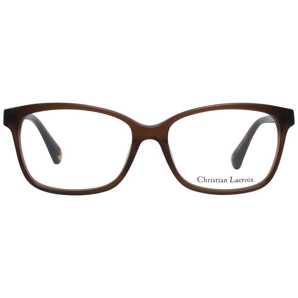 Christian Lacroix Brown Plastic Glasses (Frames)