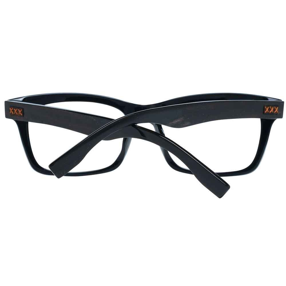 Ermenegildo Zegna Black Men Glasses Frame