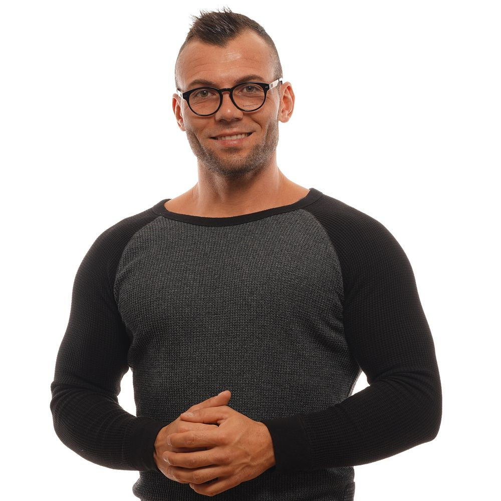 Ermenegildo Zegna Black Plastic Glasses (Frames)