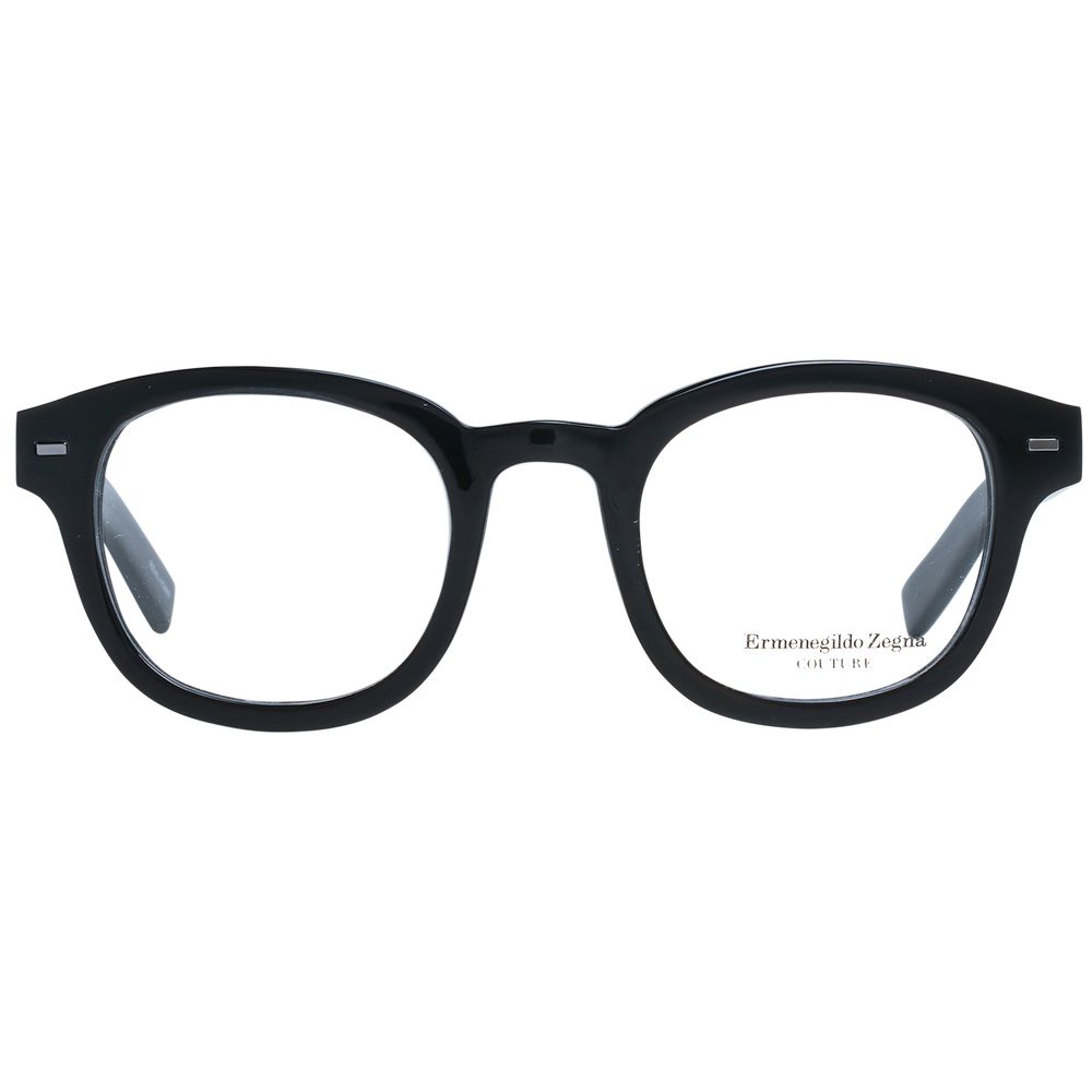 Ermenegildo Zegna Black Horn Glasses (Frames)