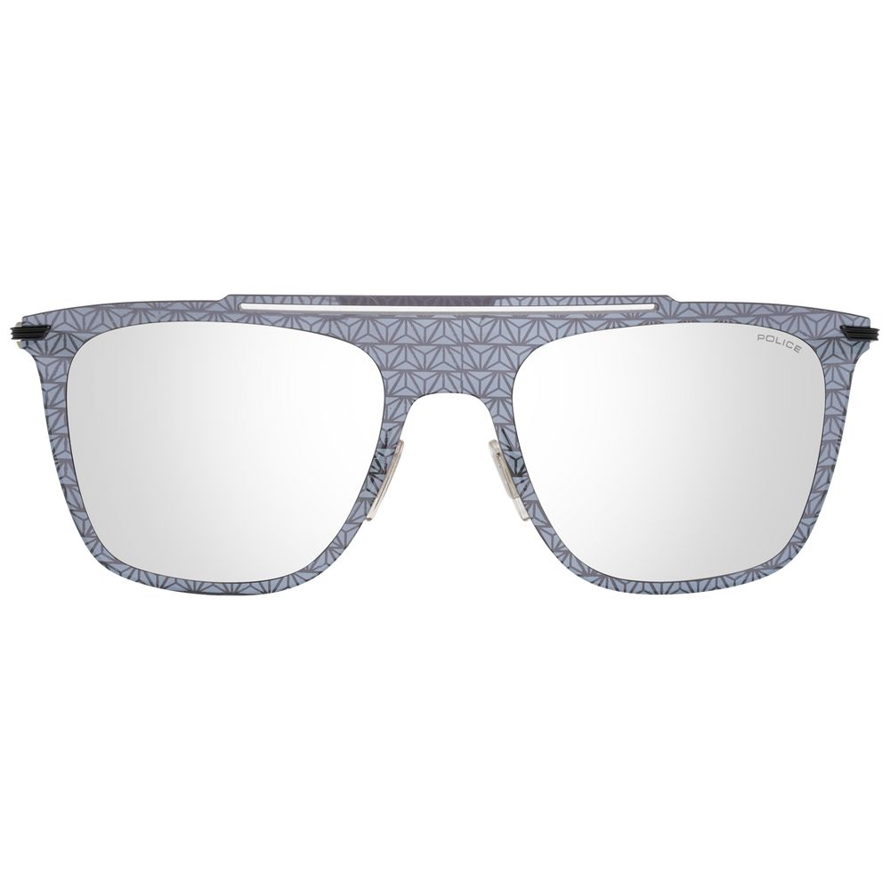 Police Gray Plastic Sunglasses