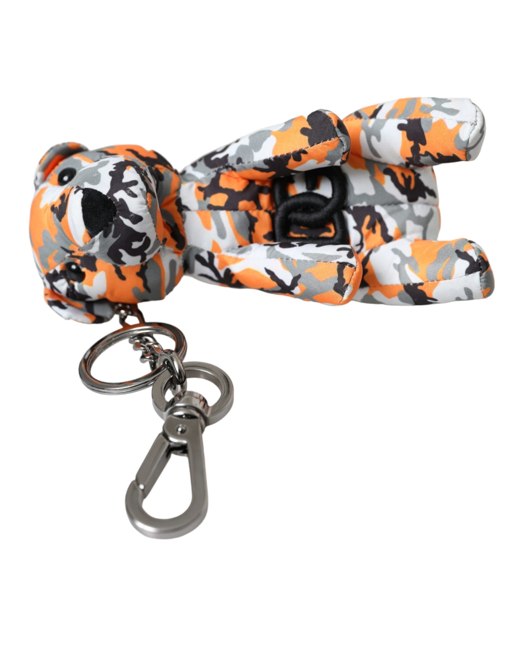 Dolce & Gabbana Multicolor Camouflage Animal Silhouette Keychain Keyring - Maison Luxe