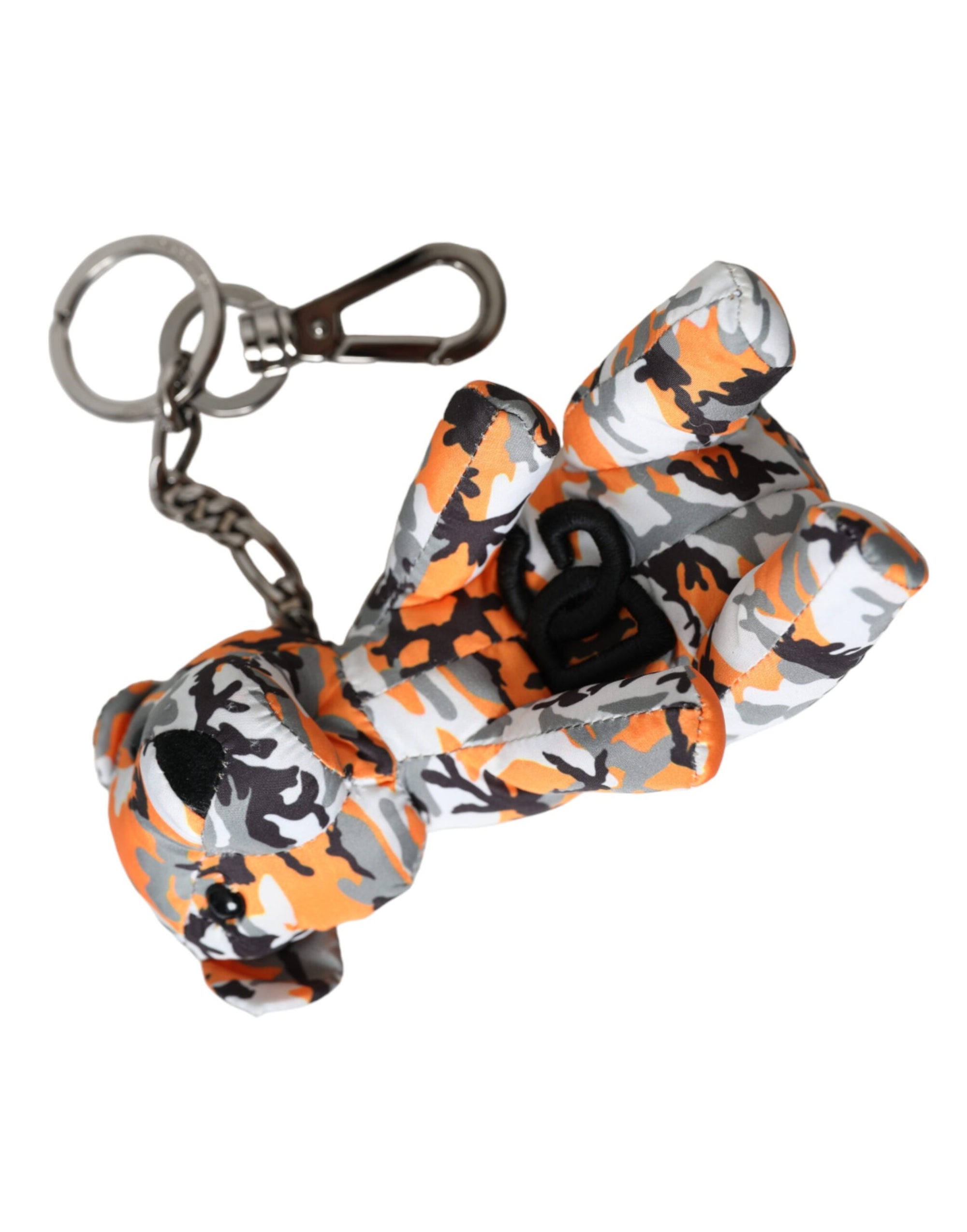 Dolce & Gabbana Multicolor Camouflage Animal Silhouette Keychain Keyring - Maison Luxe