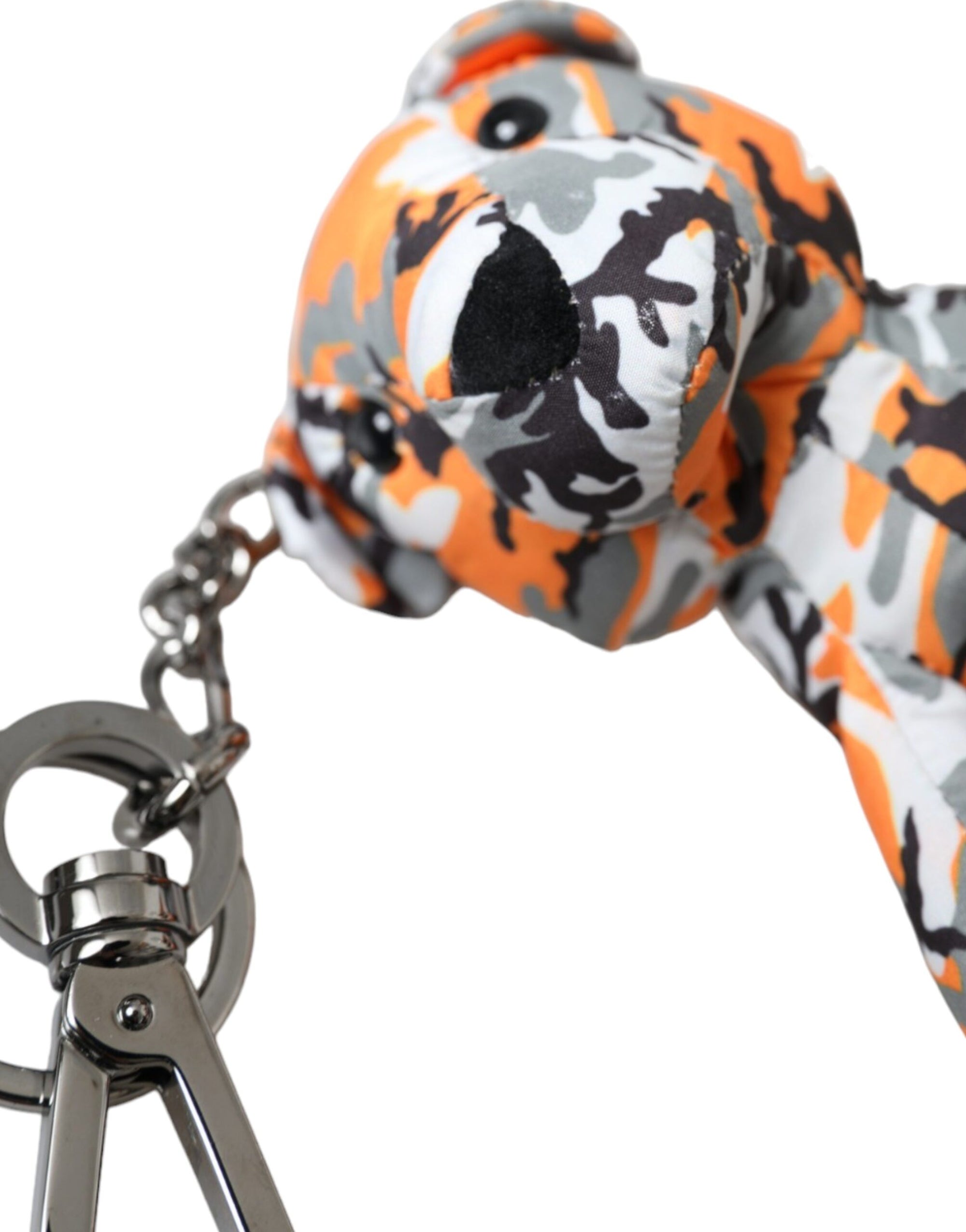 Dolce & Gabbana Multicolor Camouflage Animal Silhouette Keychain Keyring - Maison Luxe