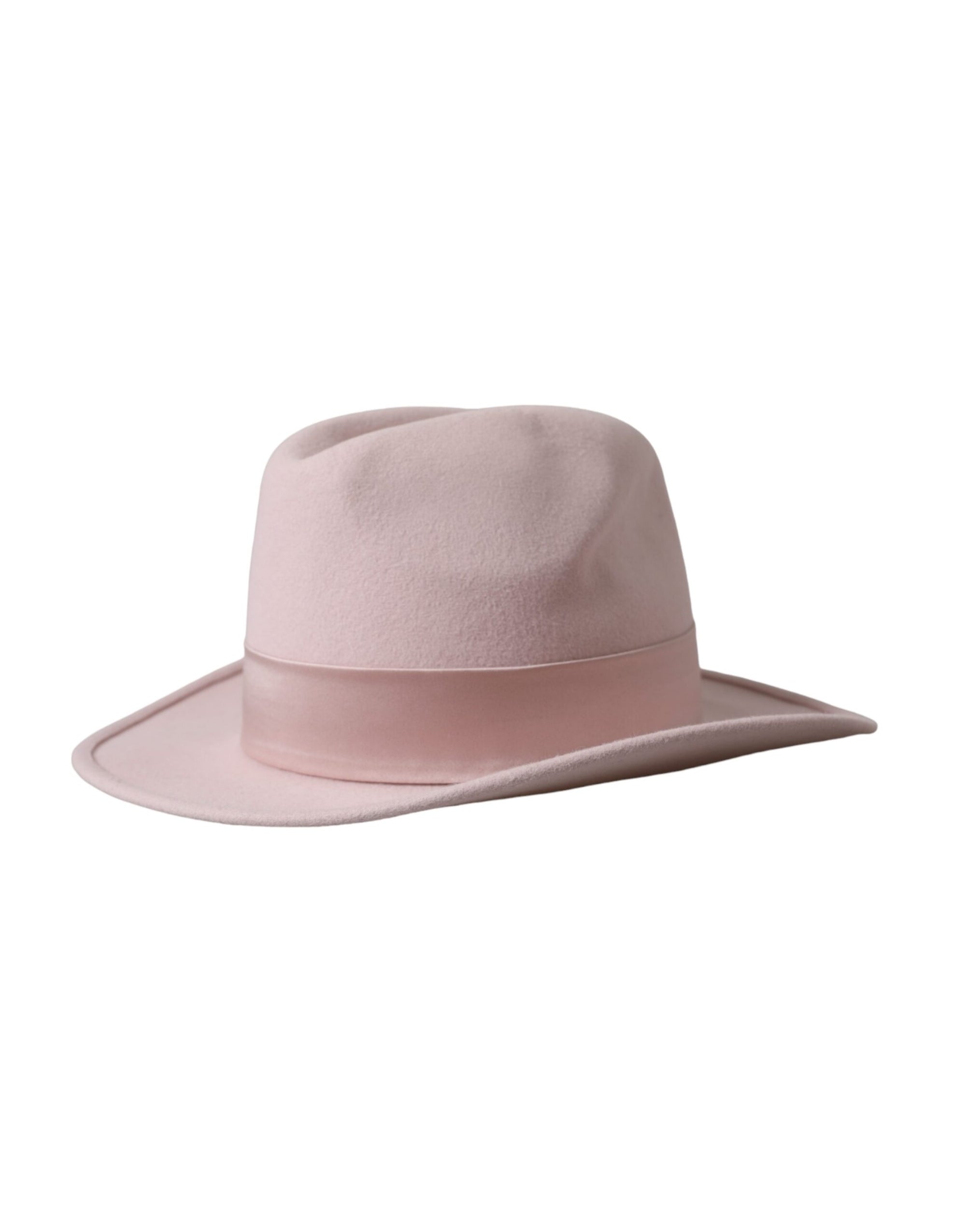 Dolce & Gabbana Pink Rabbit Fedora Trilby Women Hat - Maison Luxe