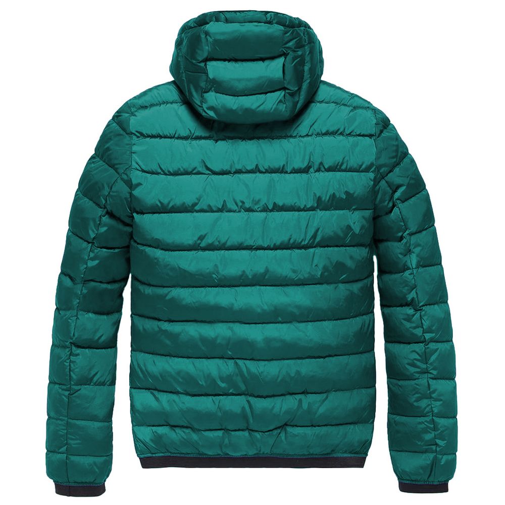 Refrigiwear Green Nylon Men Jacket