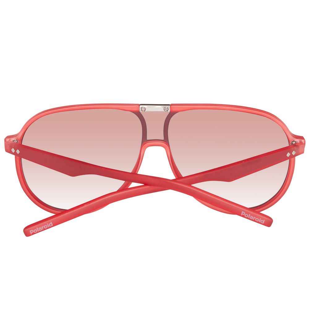 Polaroid Red Acetate Sunglasses