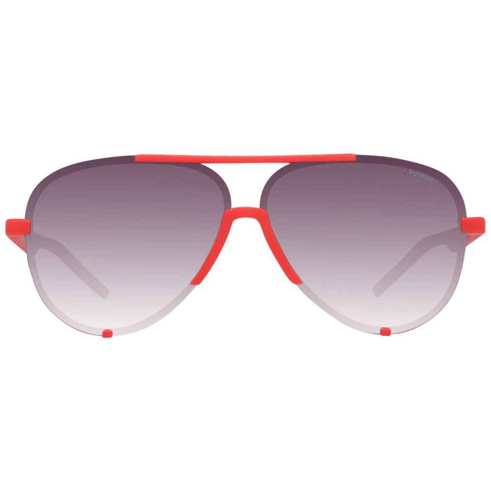 Polaroid Red Plastic Sunglasses