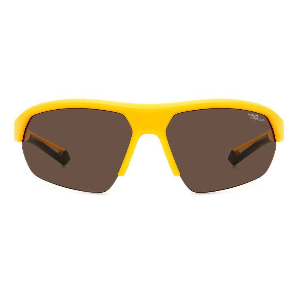 Polaroid Yellow Resin Sunglasses