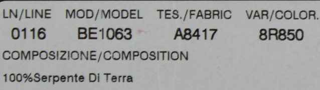 Dolce & Gabbana Pink Polka Snakeskin Silver Buckle Belt