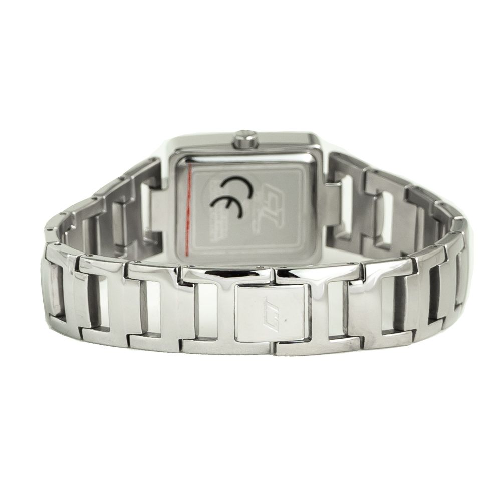 Chronotech Silver Stainless Steel Dress Watch