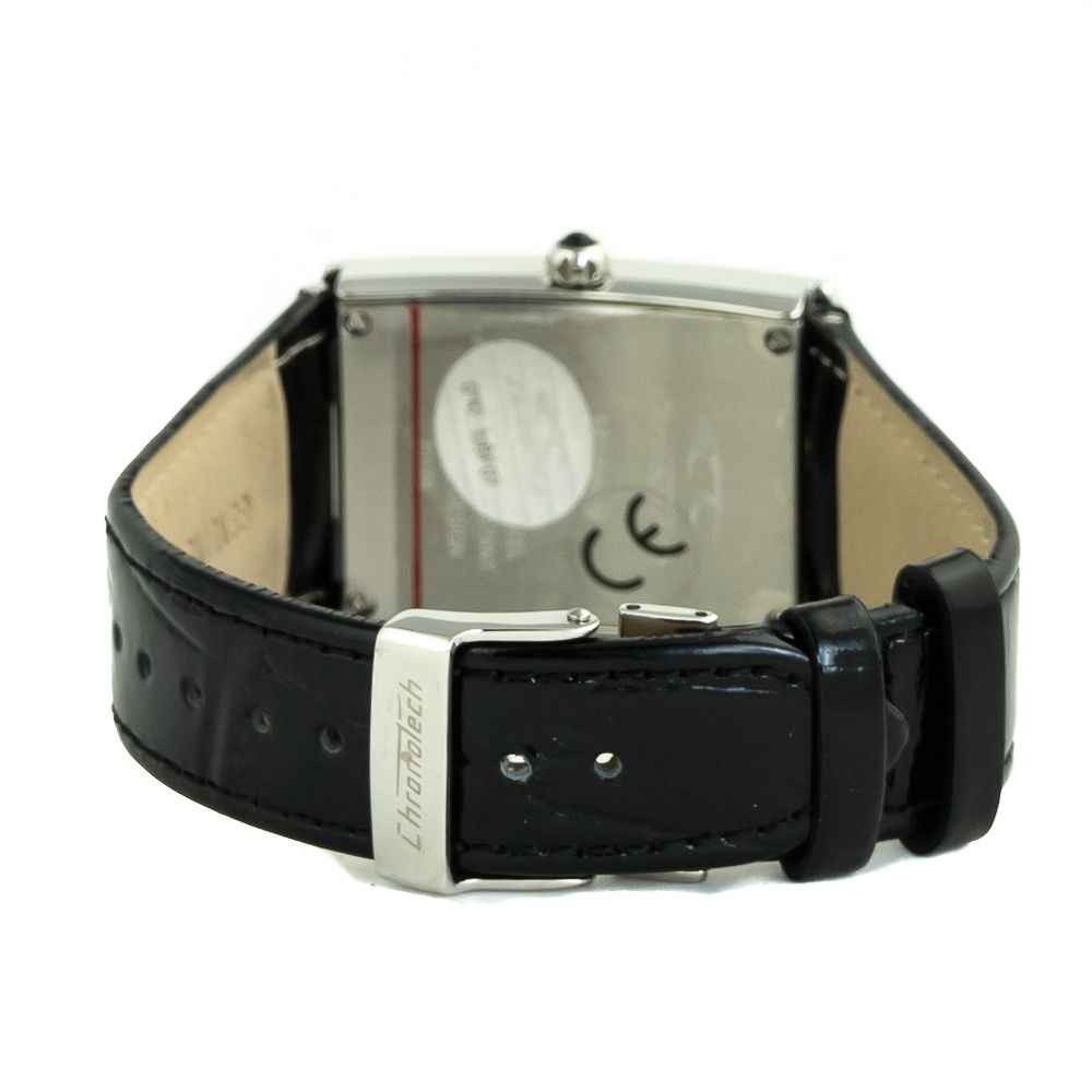 Chronotech Silver Stainless Steel Watch