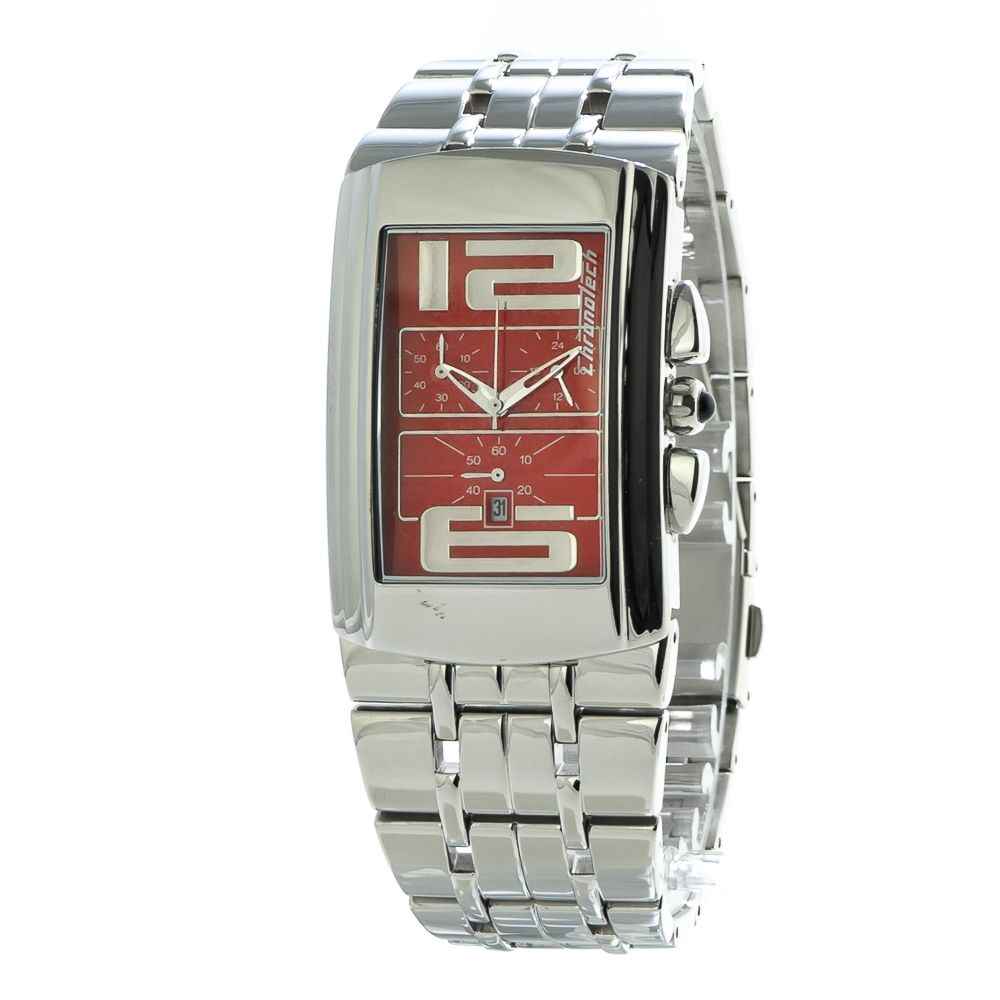 Chronotech Silver Stainless Steel Watch