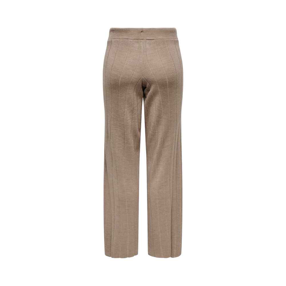 Only Beige Marabou Pant