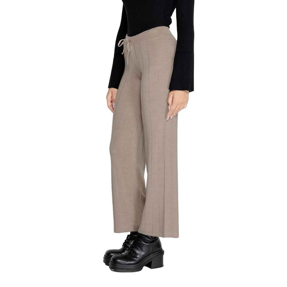 Only Beige Marabou Pant