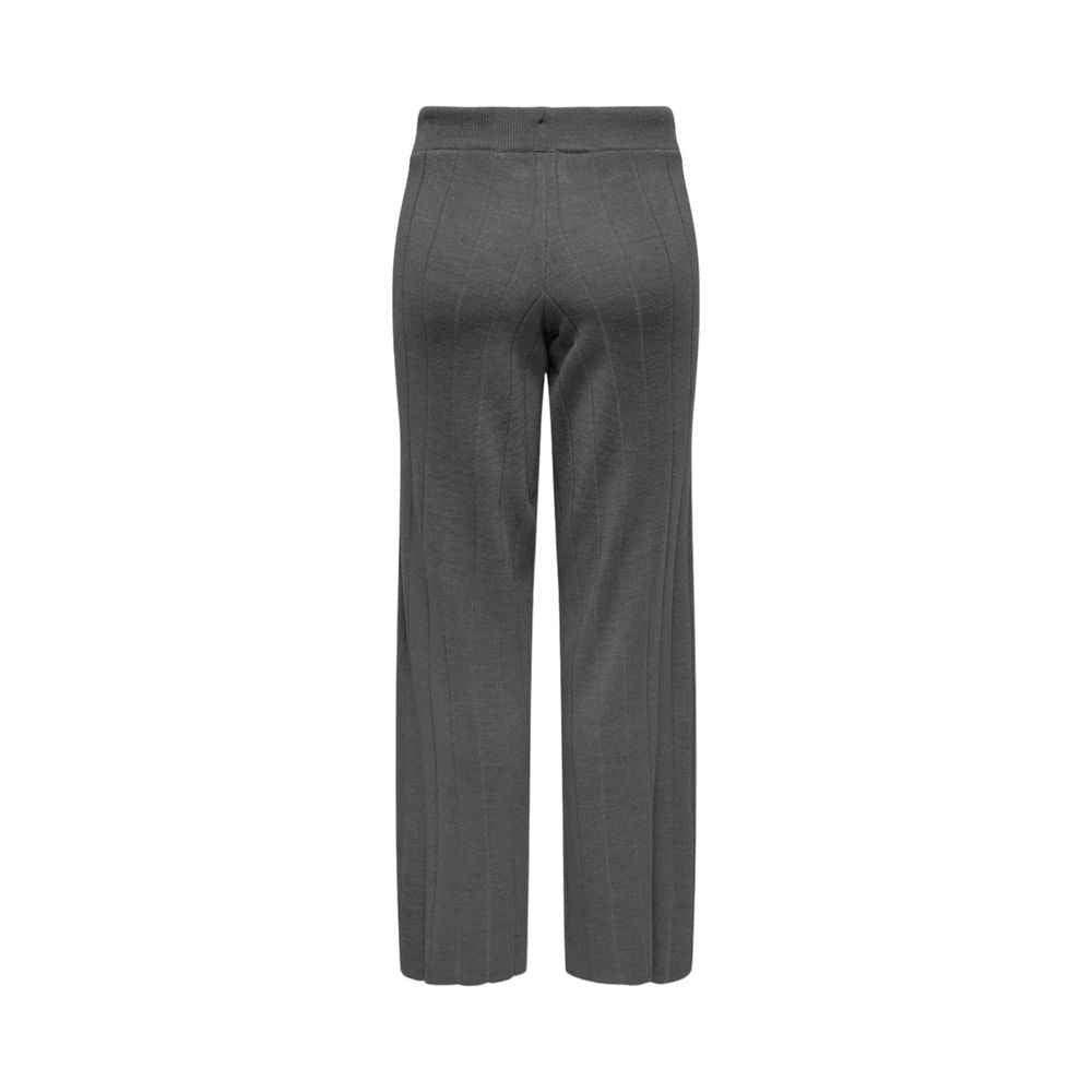 Only Gray Marabou Pant