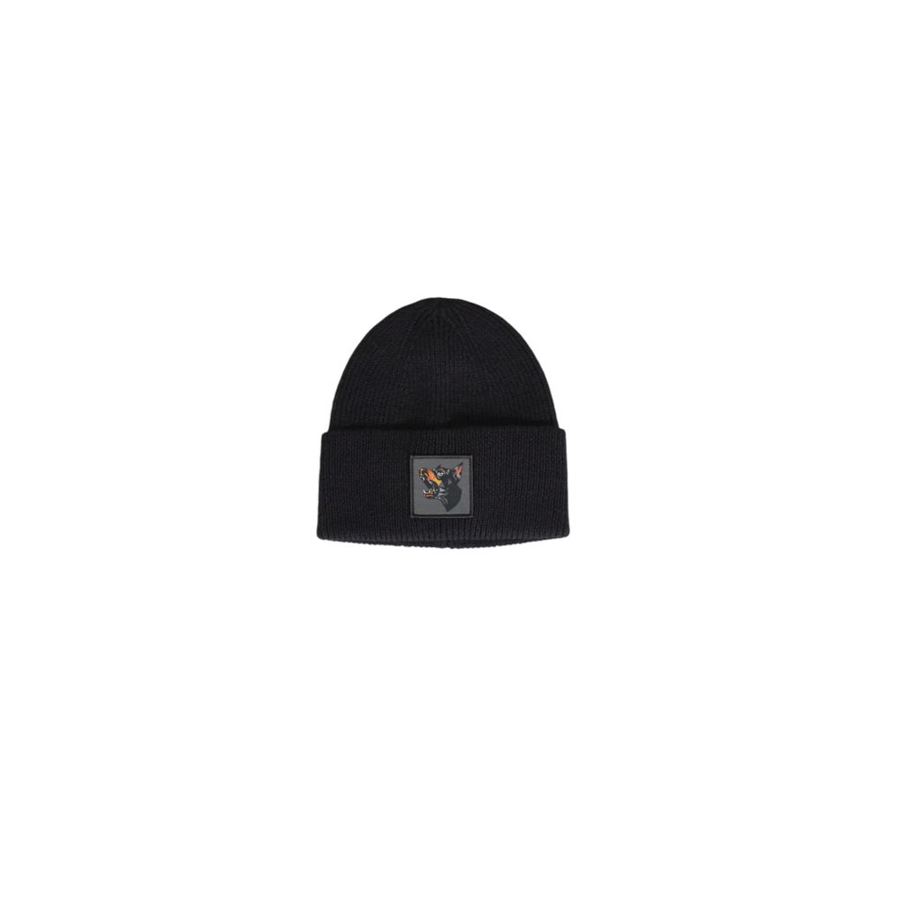Antony Morato Black Wool Caps Baseball Hat - Maison Luxe
