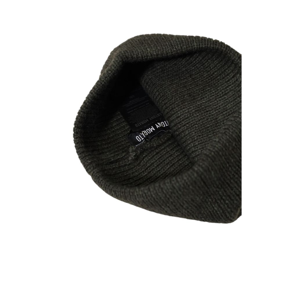Antony Morato Green Wool Caps Baseball Hat - Maison Luxe