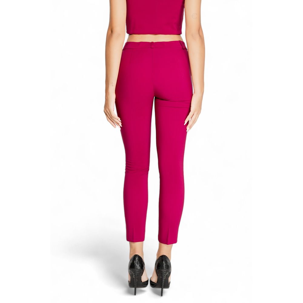 Rinascimento Bordeaux Polyester Pant