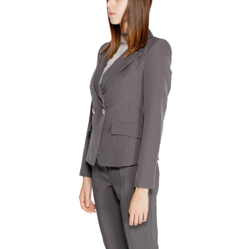 Rinascimento Gray Polyester Blazer