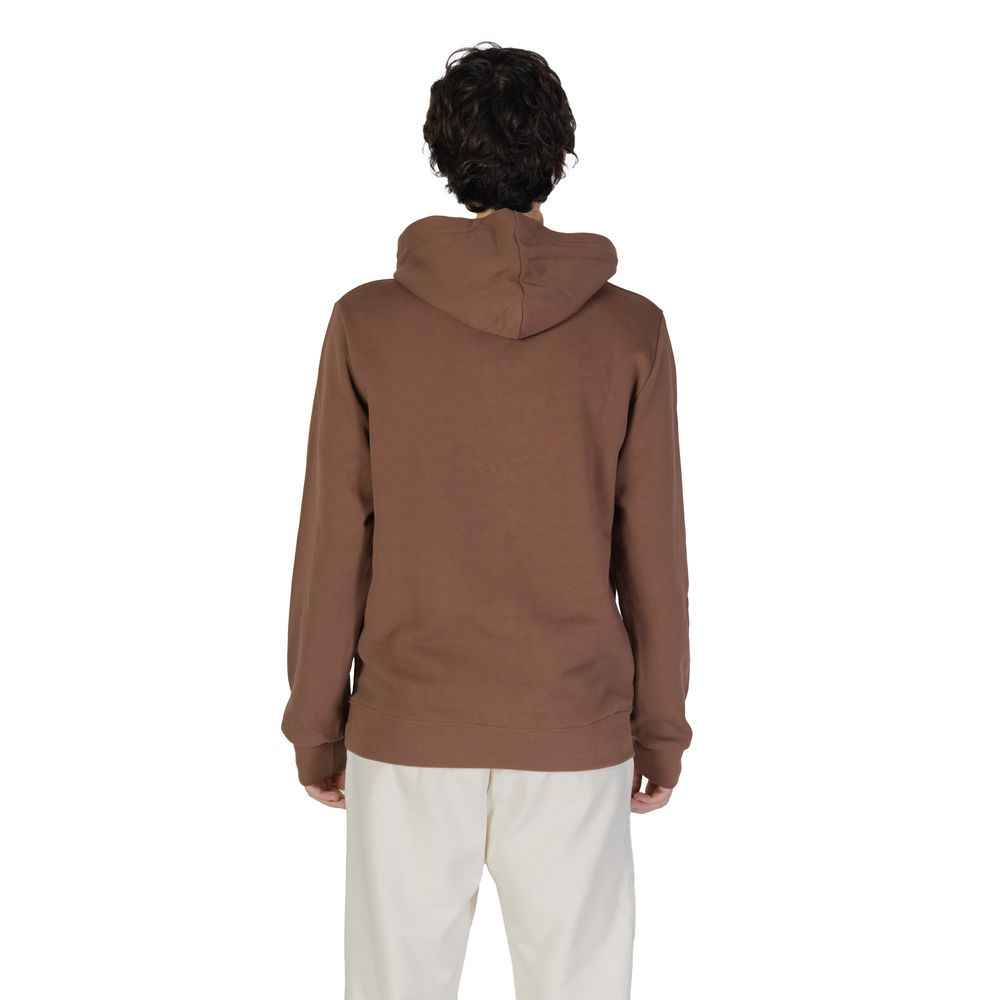Underclub Brown Cotton Hoody