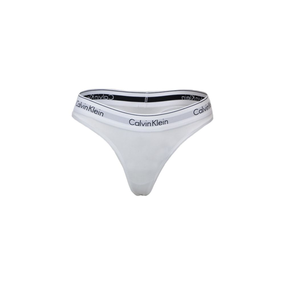 Calvin Klein Underwear White Cotton Pantie