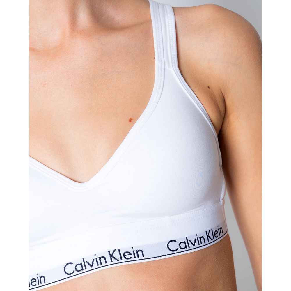 Calvin Klein Underwear White Polyester Bra