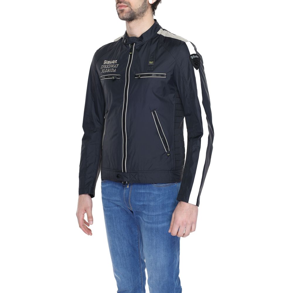 Blauer Black Polyamide Jackets & Coat