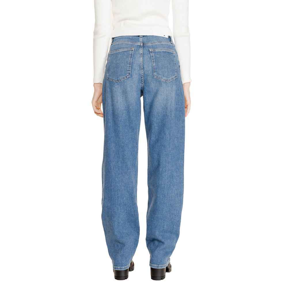 Calvin Klein Jeans Blue Cotton Relaxed Fit Jean
